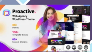 Proactive - Web Design Agency WordPress Theme
