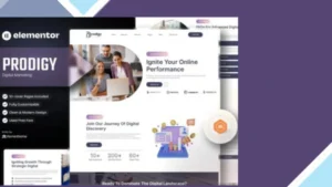 Prodigy - Digital Marketing Elementor Template Kit