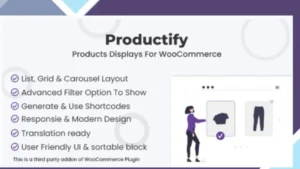 Productify - Products Displays For WooCommerce