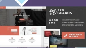 ProGuards - Safety Body Guard and Security WordPress Theme