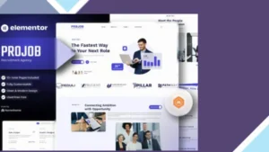 Projob - Recruitment Agency Elementor Template Kit
