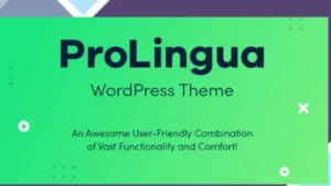 ProLingua - Translation Services WordPress Theme