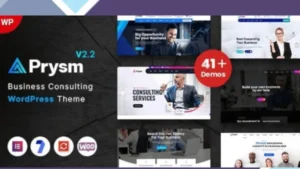 Prysm - Consulting and Business WordPress Theme