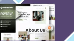 Psycove - Psychology and Mental Health Elementor Template Kit