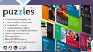 Puzzles - WP Magazine / Review with Store WordPress Theme