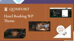 Qomfort - Hotel Booking WordPress Theme
