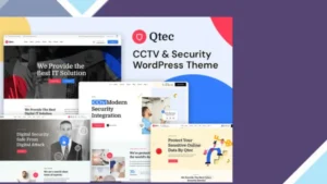 Qtec - CCTV and Security WordPress Theme