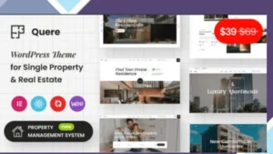 Quere - Real Estate and Apartments WordPress Theme