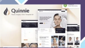 Wordpress Tools 14 Quinnie - Plastic Surgery Clinic Elementor Template Kit