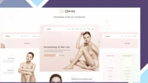 Wordpress Tools 14 Qurux - Dermatology and Skin Care Template Kit