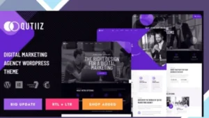 Wordpress Tools 16 Qutiiz - Digital Marketing Agency WordPress Theme