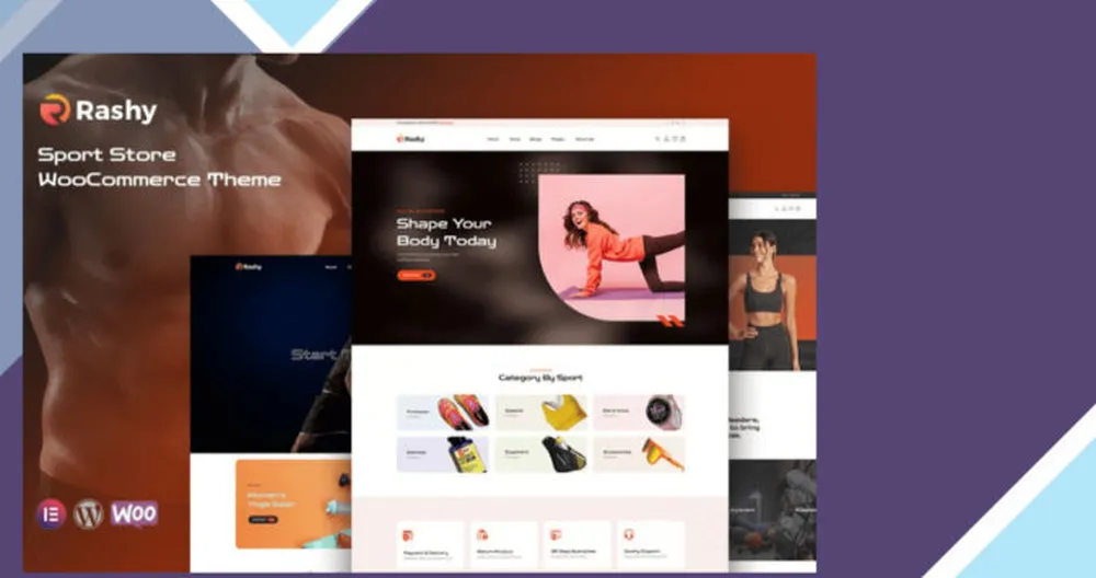 Rashy - Sport Store WooCommerce Theme 1 Rashy - Sport Store WooCommerce Theme