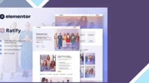 Ratify - Feminine Business Coaching Elementor Template Kit