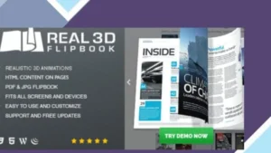 Real 3D Flipbook