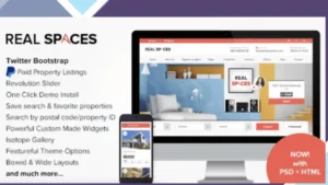 Real Spaces - WordPress Properties Directory Theme