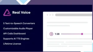 Real Voice - AI Text to Speech Plugin for WordPress