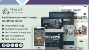 Realar - Real Estate WordPress Theme