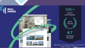 RealHomes - Estate Sale and Rental WordPress Theme