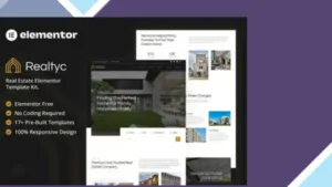 Realtyc - Real Estate Elementor Template Kit