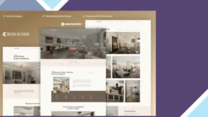 Rebuilder - Architecture and Interior Design Elementor Pro Template Kit