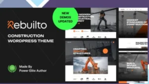 Rebuilto - Construction WordPress Theme