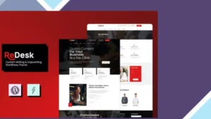 ReDesk - Content Writing and Copywriting Theme