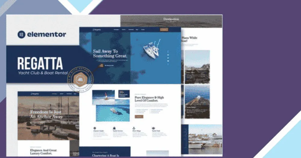 Regatta - Yacht Club and Boat Rental Elementor Template Kit 1 Regatta - Yacht Club and Boat Rental Elementor Template Kit