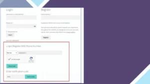 Registration and Login with Mobile Phone Number