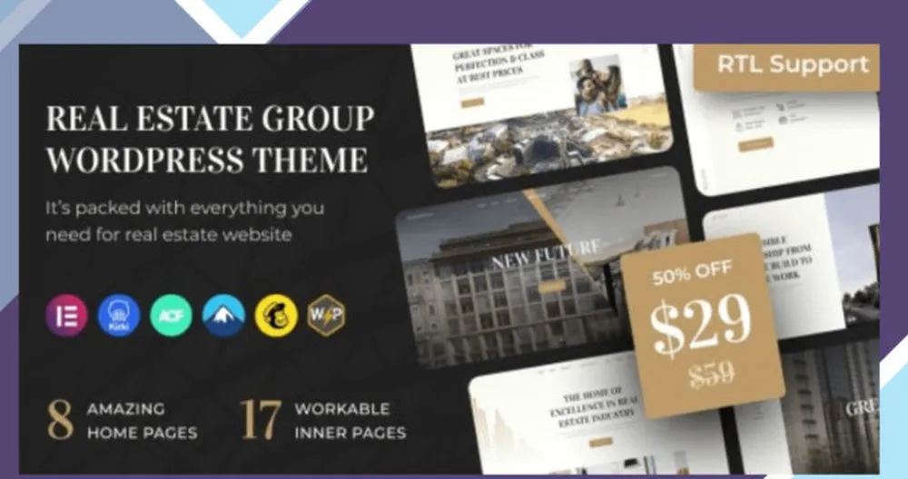 Reland - Real Estate Group WordPress Theme 1 Reland - Real Estate Group WordPress Theme