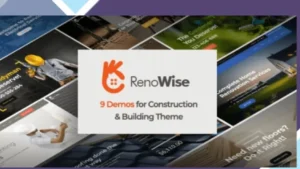 RenoWise - Construction and Building WordPress Theme