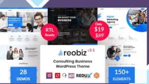 Reobiz Consulting Business WordPress Theme