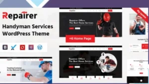 Repairer - Handyman Services WordPress Theme