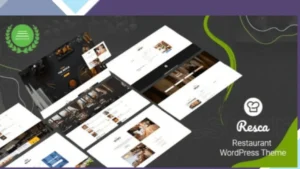 Wordpress Tools 14 Resca - Restaurant WordPress Theme