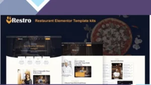 Restro - Restaurant Elementor Pro Template Kit
