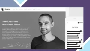 Resume WordPress Theme