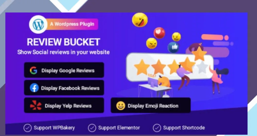ReviewBucket - Business review bundle WordPress Plugin 1 ReviewBucket - Business review bundle WordPress Plugin