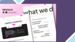 Revolix - Digital Marketing Agency Elementor Template Kit