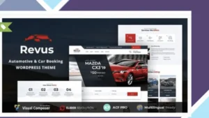 Revus - Automotive and Car Rental WordPress Theme