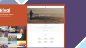 Rival - One Page Multi-Purpose WordPress Theme