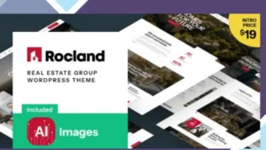 Rocland - Real Estate Group WordPress Theme