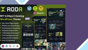 Roda - Gaming Store and eCommerce WordPress Theme