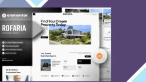 Rofaria - Real Estete Property Elementor Template Kit
