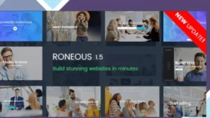 Roneous - Creative Multi-Purpose WordPress Theme