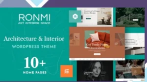 Ronmi - Architecture and Interior Design WordPress Theme