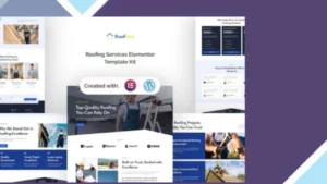 Rooffero - Roofing Services Elementor Template Kit