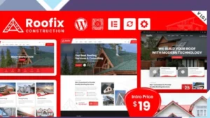 Roofix Roofing Services Theme