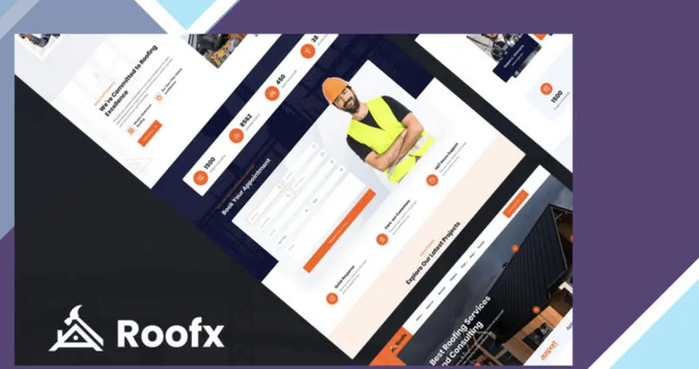 Roofx - Roofing Services WordPress Theme 1 Roofx - Roofing Services WordPress Theme