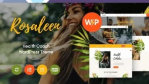 Rosaleen - Health Coach, Speaker and Motivation WordPress Theme