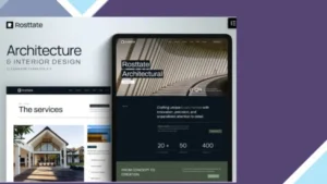 Rosttate - Architecture and Interior Design Elementor Template Kit