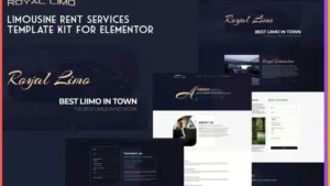Royal Limo - Limousine Rent Services Template Kit